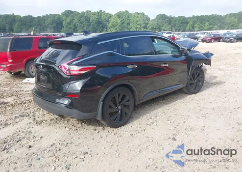 2018 Nissan Murano Sl из США, поврежденный, VIN 5N1AZ2MG3JN145580